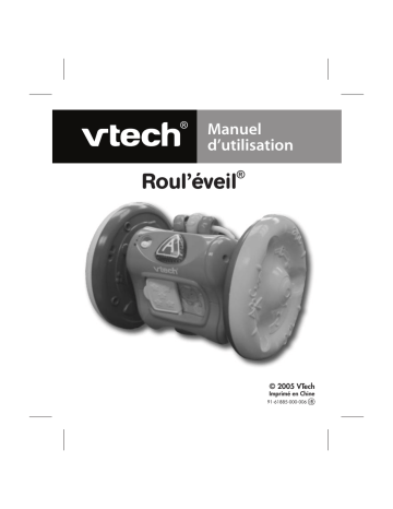 Manuel du propriétaire | VTech ROUL EVEIL Manuel utilisateur | Fixfr