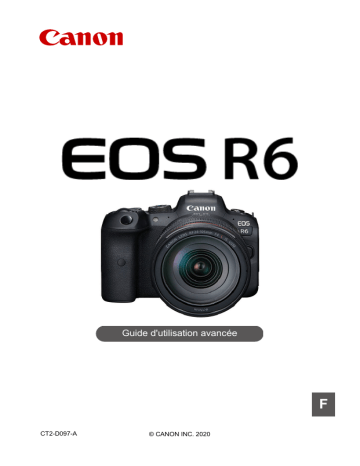 Canon EOS R6 Manuel utilisateur | Fixfr
