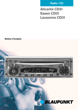 Blaupunkt ALICANTE CD31 Manuel utilisateur