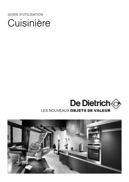 De Dietrich DCI798X Manuel utilisateur