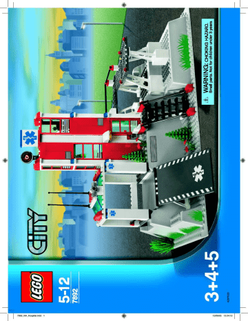 Guide d'installation | Lego 7892 Hospital Manuel utilisateur | Fixfr