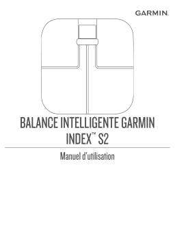 Garmin Index S2 Manuel utilisateur