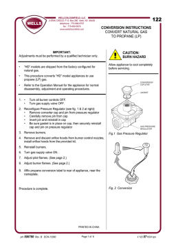 Wells Manufacturing HDHP-1230G Manuel utilisateur