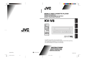 Manuel du propriétaire | JVC KV-V8 Manuel utilisateur | Fixfr