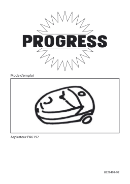 Progress PA6192 Manuel utilisateur