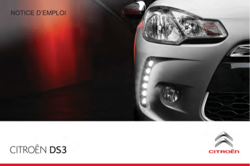 Manuel du propriétaire | CITROEN DS3 Manuel utilisateur | Fixfr