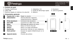 Prestigio MultiPhone PAP-4040 Manuel utilisateur