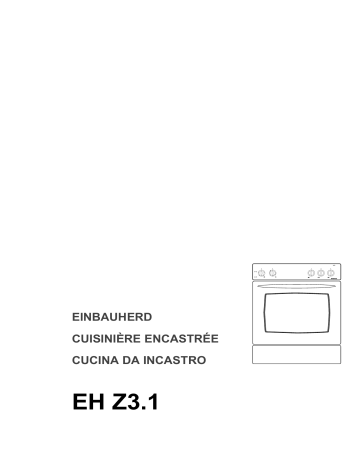 Manuel du propriétaire | Therma EH Z3.1 Manuel utilisateur | Fixfr