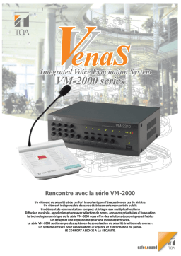 TOA VM-2120 L Manuel utilisateur