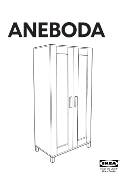 IKEA Aneboda kast Manuel utilisateur