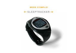 INNOVATIVE SLEEP SOLUTIONS SLEEPTRACKER Manuel utilisateur