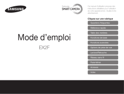 Samsung EX2F Mode d'emploi