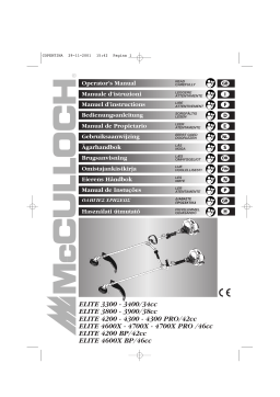 McCulloch Elite 4200 BP Manuel utilisateur