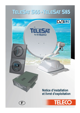 Teleco Telesat pannello verticale Manuel utilisateur