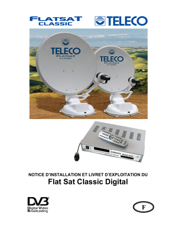 Teleco Flatsat Classic Digital Manuel utilisateur | Fixfr