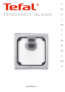 Tefal TENDANCY GLASS Manuel utilisateur