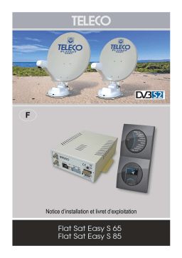 Teleco Flatsat Easy Manuel utilisateur