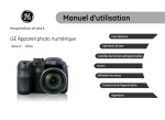 GE S&eacute;rie X500 Manuel utilisateur