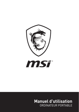 MSI GT73VR TITAN SLI 4K (7th Gen) (GEFORCE GTX 1070 SLI) notebook Manuel utilisateur