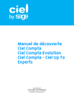 Ciel Compta &Eacute;volution 2015 Windows Manuel utilisateur