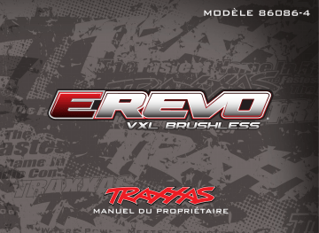 Traxxas E-Revo VXL Brushless Manuel utilisateur | Fixfr