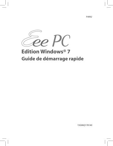 Manuel du propriétaire | Asus Eee PC 1001PX Manuel utilisateur | Fixfr