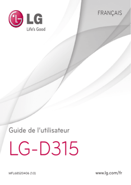 LG Série F70 bouygues telecom Mode d'emploi