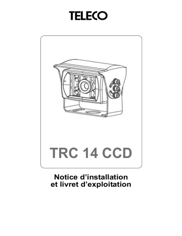 Teleco Retrocamera TRC 14CCD Manuel utilisateur | Fixfr