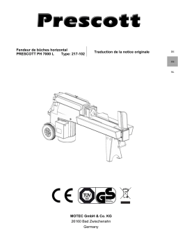 PRESCOTT PH 7000 L Manuel utilisateur