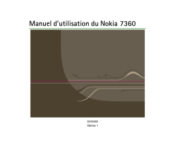 Microsoft 7360 Manuel utilisateur