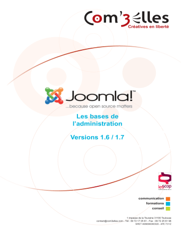 1.7 | Mode d'emploi | Joomla 1.6 Manuel utilisateur | Fixfr