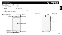 Prestigio MultiPhone PAP-7600 Duo Manuel utilisateur