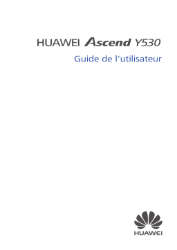 Huawei Ascend Y530 bell Manuel utilisateur