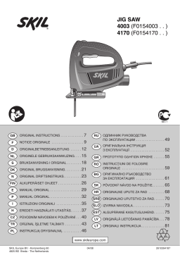 Skil 4170AF Manuel utilisateur