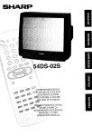SHARP 54DS-02S : Manuel d'utilisation + Chat IA