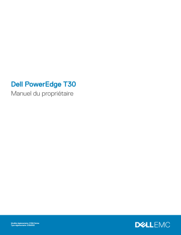 Dell PowerEdge T30 server Manuel du propriétaire | Fixfr