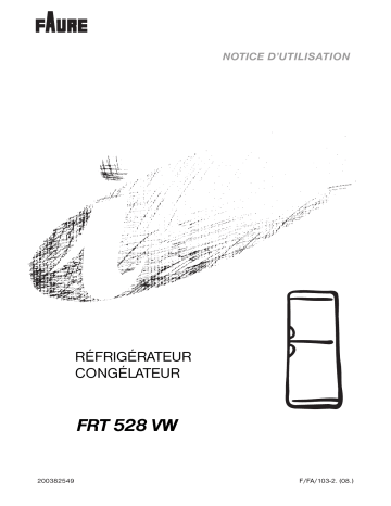 Manuel du propriétaire | Faure FRT528MW Manuel utilisateur | Fixfr