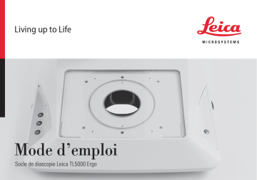 Leica Microsystems TL3000 Ergo Accessories Manuel utilisateur | Fixfr