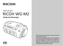 Ricoh WG-M2 Manuel utilisateur