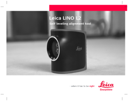 Leica Lino L2 Manuel utilisateur