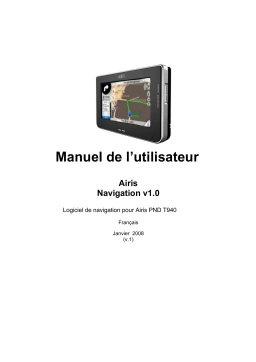 AIRIS T940 Manuel utilisateur