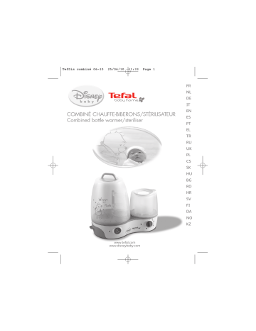 Manuel du propriétaire | Tefal BABY HOME COMBINE STERILISATEUR Manuel utilisateur | Fixfr