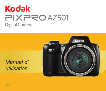 Manuel du propriétaire | Kodak AZ501 - PixPro Manuel utilisateur | Fixfr