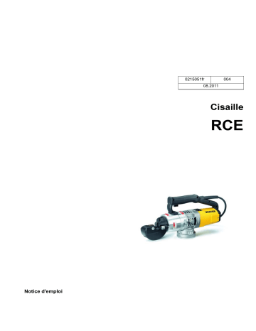 RCE-20/230 | RCE-25/115 | RCE-25/120 | RCE-25/230 | RCE-16/120 | RCE-16/230 | RCE-20/115 | RCE-20/120 | Wacker Neuson RCE-16/115 Rebar Tier Manuel utilisateur | Fixfr
