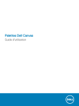 Dell Canvas 27 workstation Manuel utilisateur