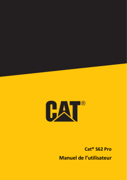 Caterpillar Série CAT S62 Pro Manuel utilisateur