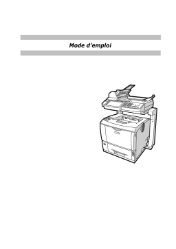 Ricoh Aficio MP C2500 Manuel utilisateur