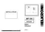 Elkron MP 105 Manuel utilisateur