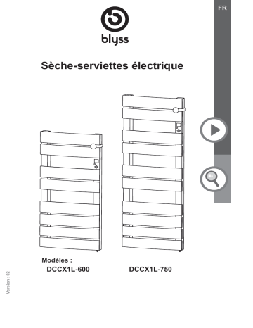 Blyss DCCX750WT151CS Manuel utilisateur | Fixfr