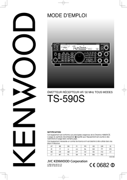 Kenwood TS-590S Manuel utilisateur